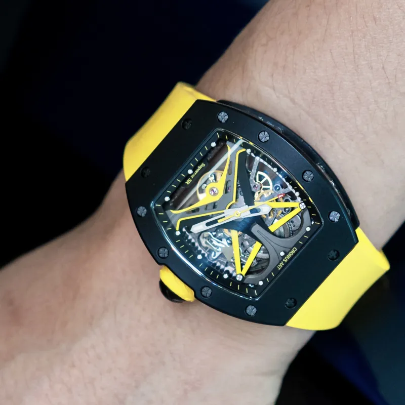 CRONUSART Men Carbon Series Watch-18