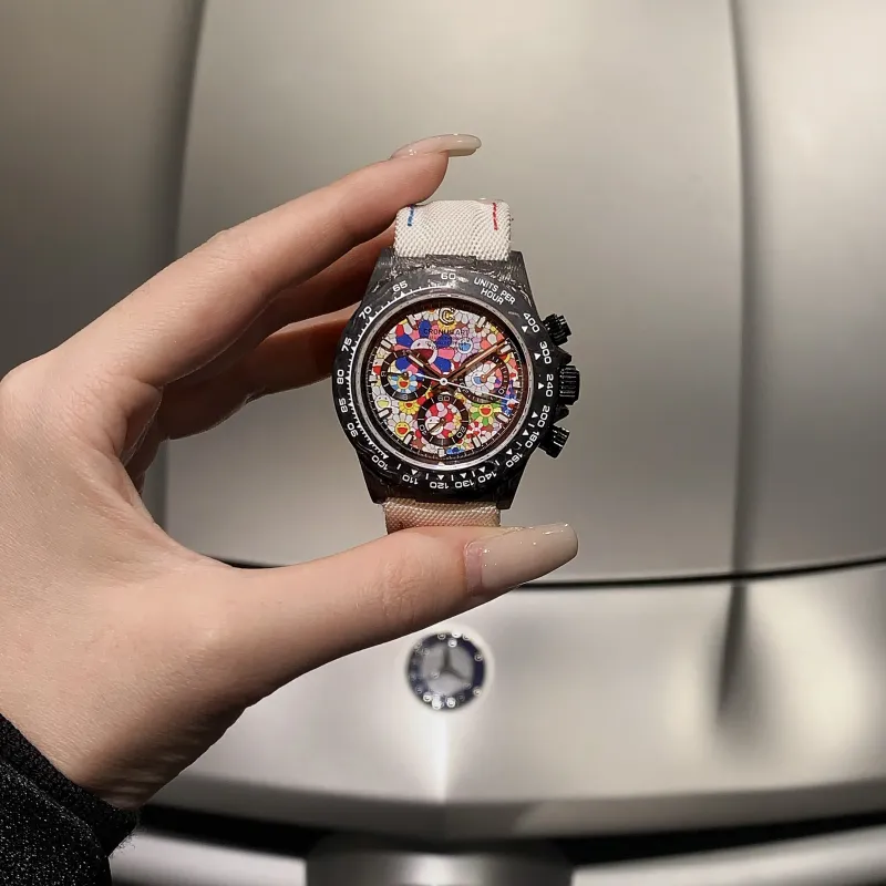 CRONUSART Cross Ditan Na Automatic Mechanical Movement Canvas Strap Watch Men's Watches White Dial-14