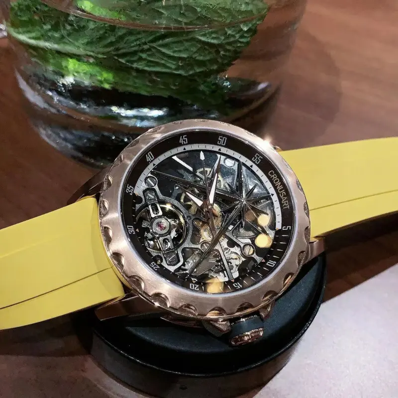 CRONUSART Men Steel Series Watch-3