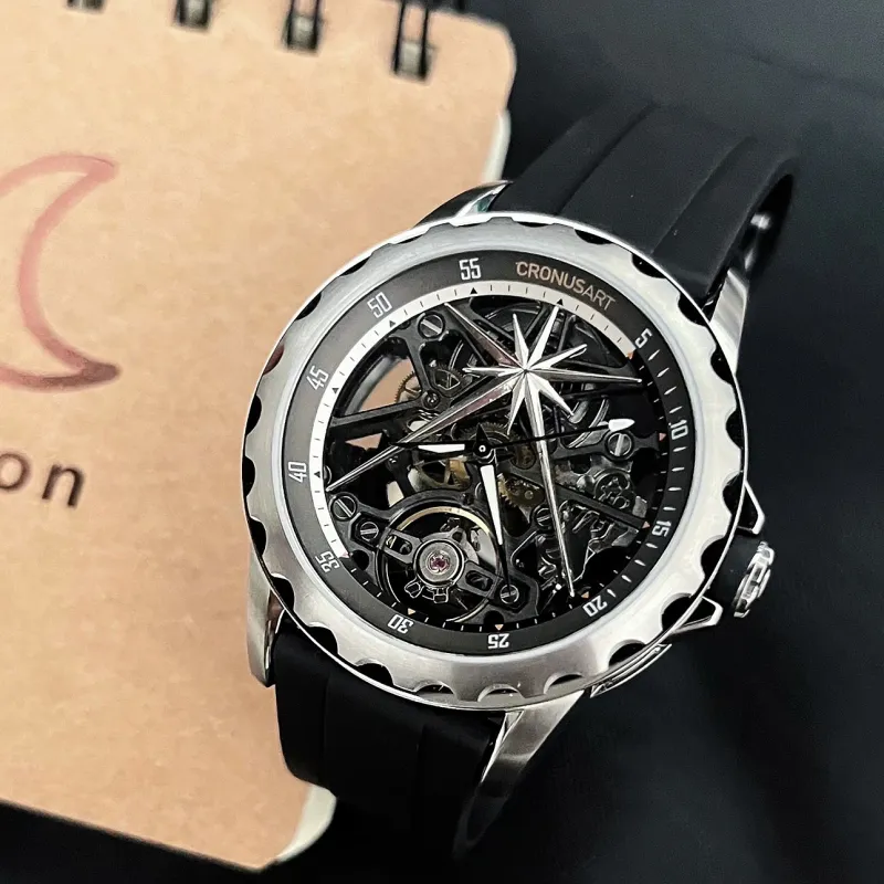 CRONUSART Men Steel Series Watch-13