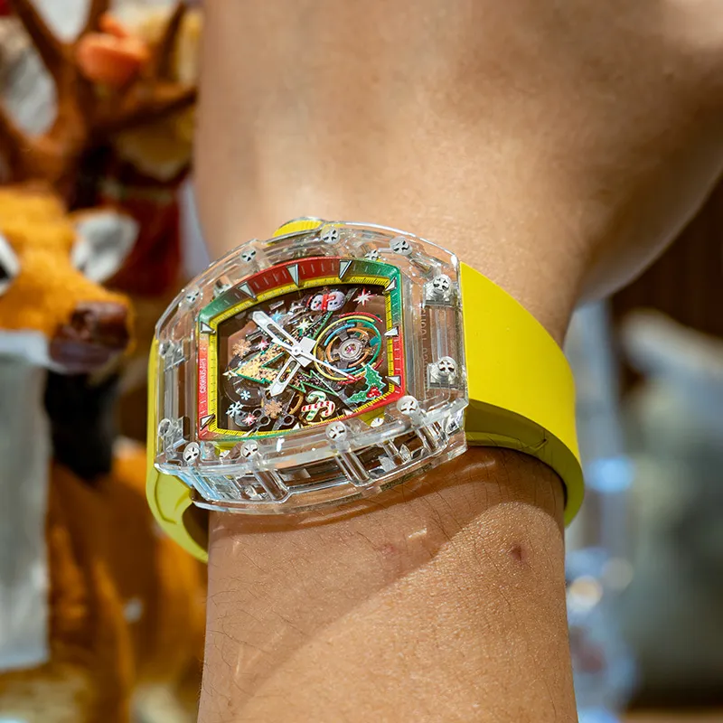 CRONUSART Unisex Crystal Collection Watch-4