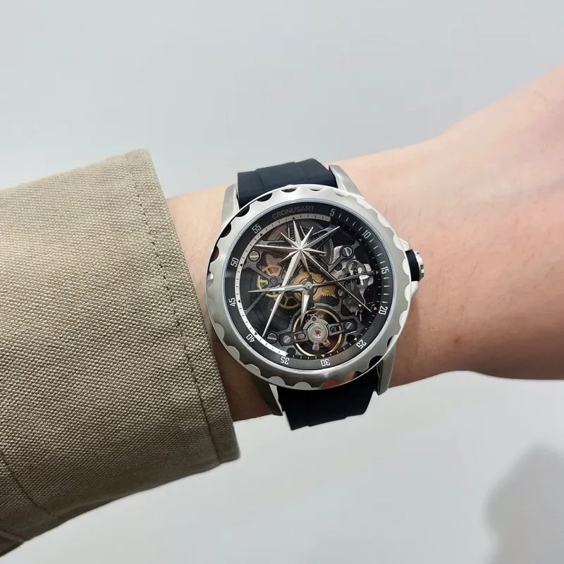 CRONUSART Men Steel Series Watch-16