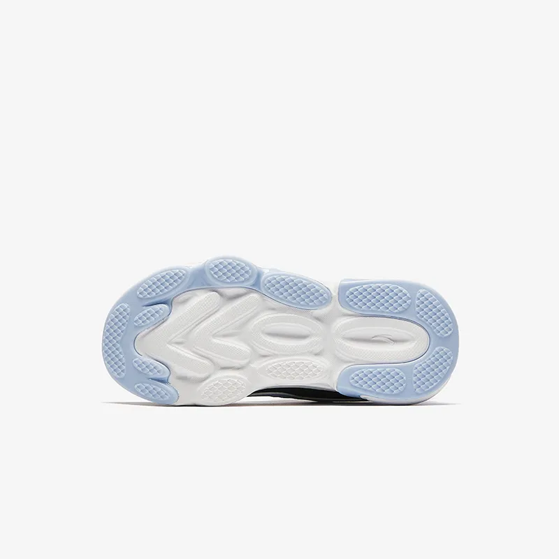 Antakids Lightweight Shock Absorbers Low Top Kids' Running Shoes Black White Blue Children Aged 3 7 Years Old-3