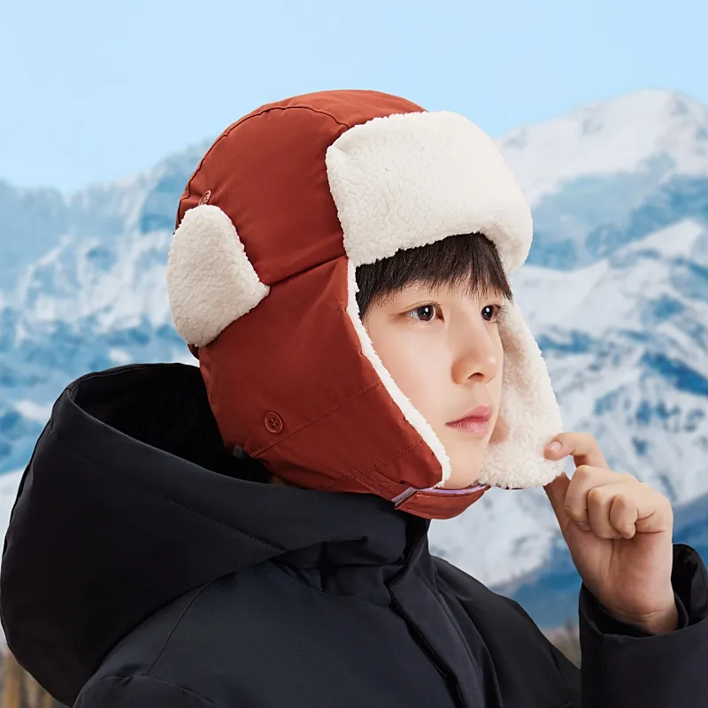 Antakids Polyester Trapper Hats Kids' Caramel-4