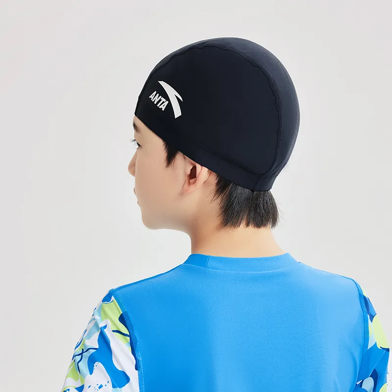 Antakids Swimming Caps Indoor And Outdoor Kids' One Size Dark Blue-2