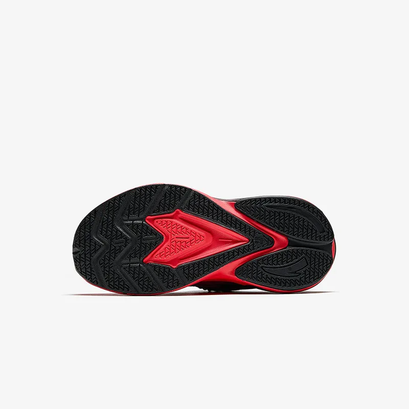 Antakids Chiyan Lightweight Cushioning Low Top Kids' Running Shoes Black Red Children Aged 3 7 Years Old-4