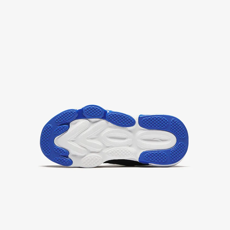Antakids Lightweight Shock Absorbers Low Top Kids' Running Shoes Black Blue Children Aged 3 7 Years Old-3