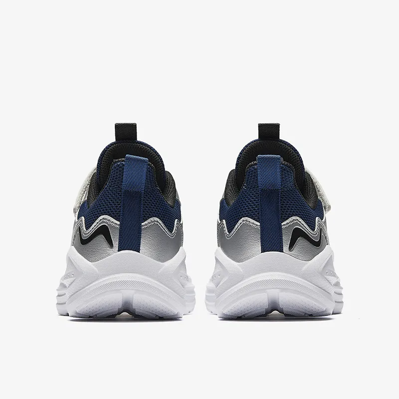 Antakids Lightweight Shock Absorbers Low Top Kids' Running Shoes Dark Nautical Blue/Silver Unisex-5