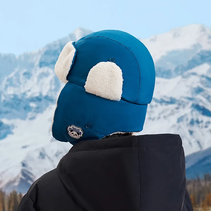 Antakids Polyester Trapper Hats Kids' Blue-1