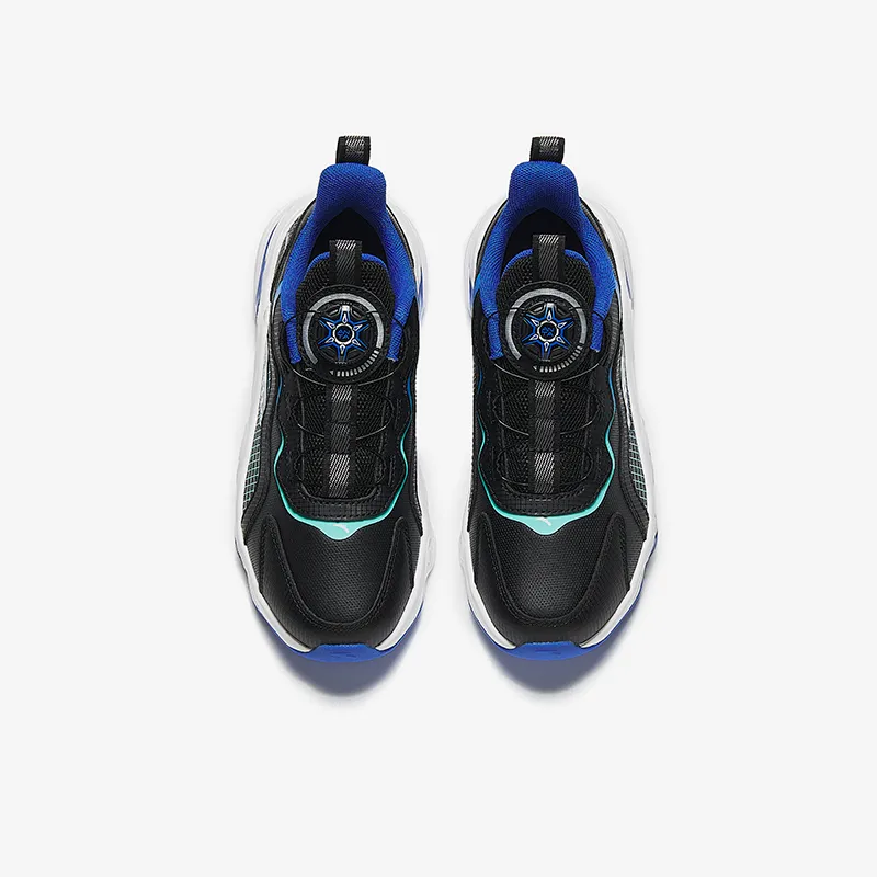 Antakids Lightweight Shock Absorbers Low Top Kids' Running Shoes Black Blue Green Kids'-2