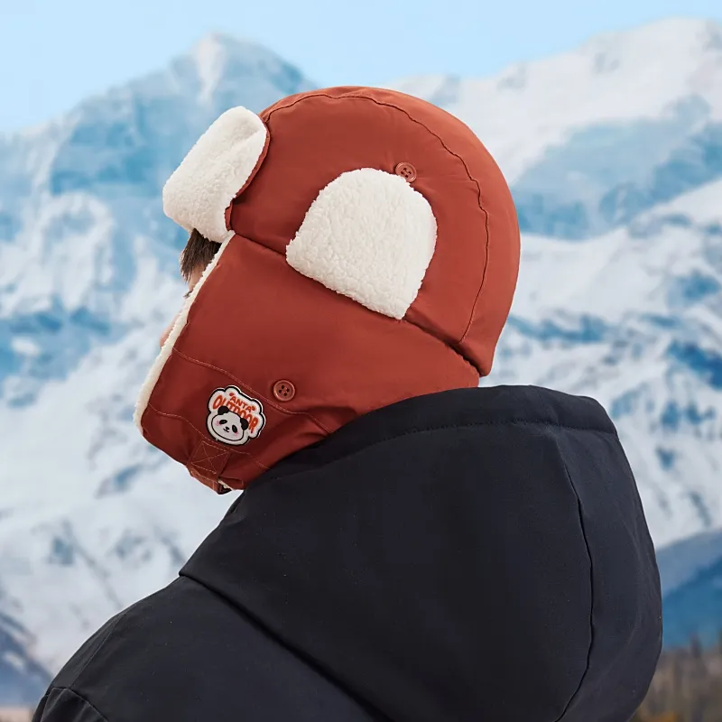 Antakids Polyester Trapper Hats Kids' Caramel-5