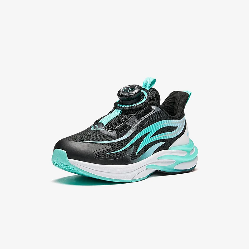Antakids Chiyan Lightweight Cushioning Low-Top Kids' Running Shoes Black Children Aged 3-7 Years Old-1