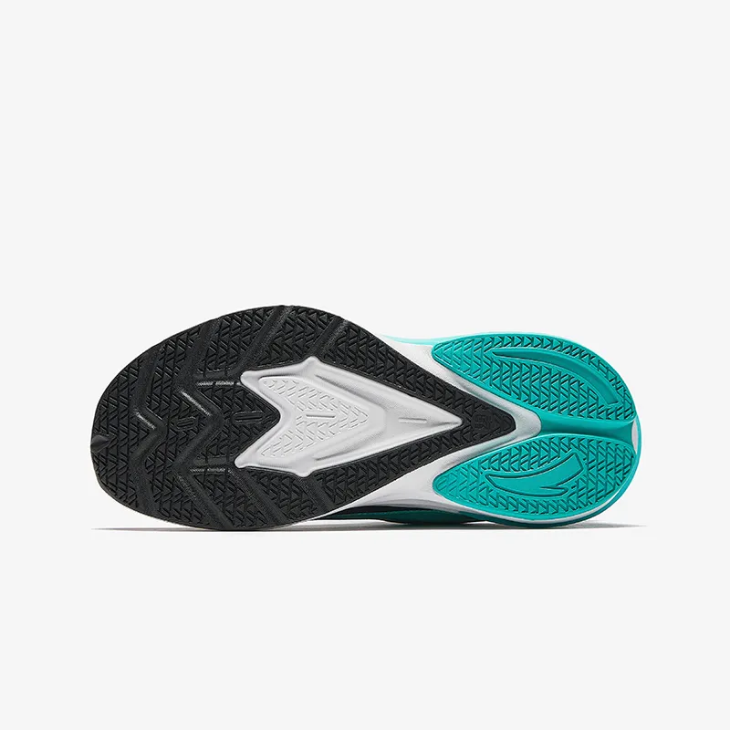 Antakids Chiyan Lightweight Shock Absorbers Low Top Kids' Running Shoes Black Green Unisex-4