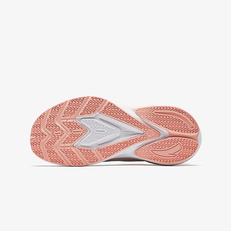Antakids Fiery Red 5.0 Cushioning, Wear Resistant Low Top Kids' Running Shoes White Blue Orange Unisex-4
