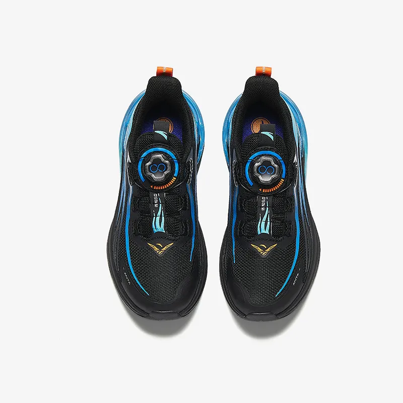 Antakids Chiyan Lightweight Shock Absorbers Low Top Kids' Running Shoes Black Blue 33 42 Unisex-2