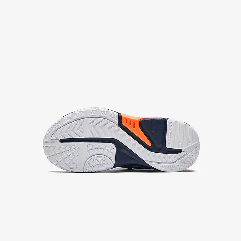 Antakids Lightweight Cushioning Low Top Kids' Running Shoes Blue Silver Green Children Aged 3 7 Years Old-3