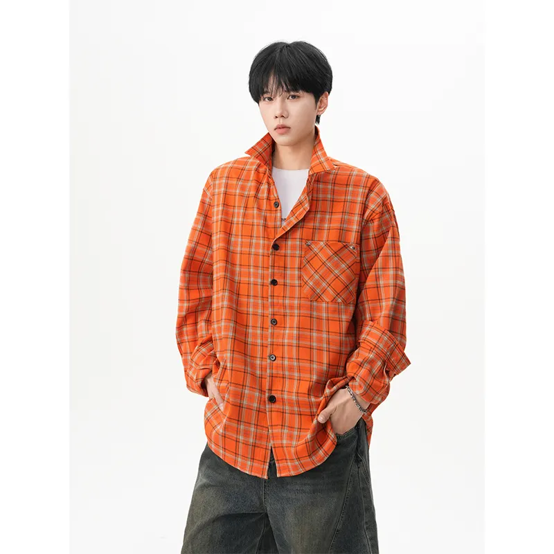 Lulifama Fashion Shirt Unisex Active Orange-3