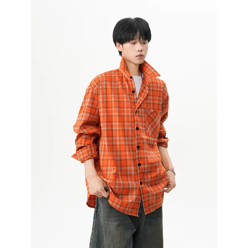 Lulifama Fashion Shirt Unisex Active Orange-4
