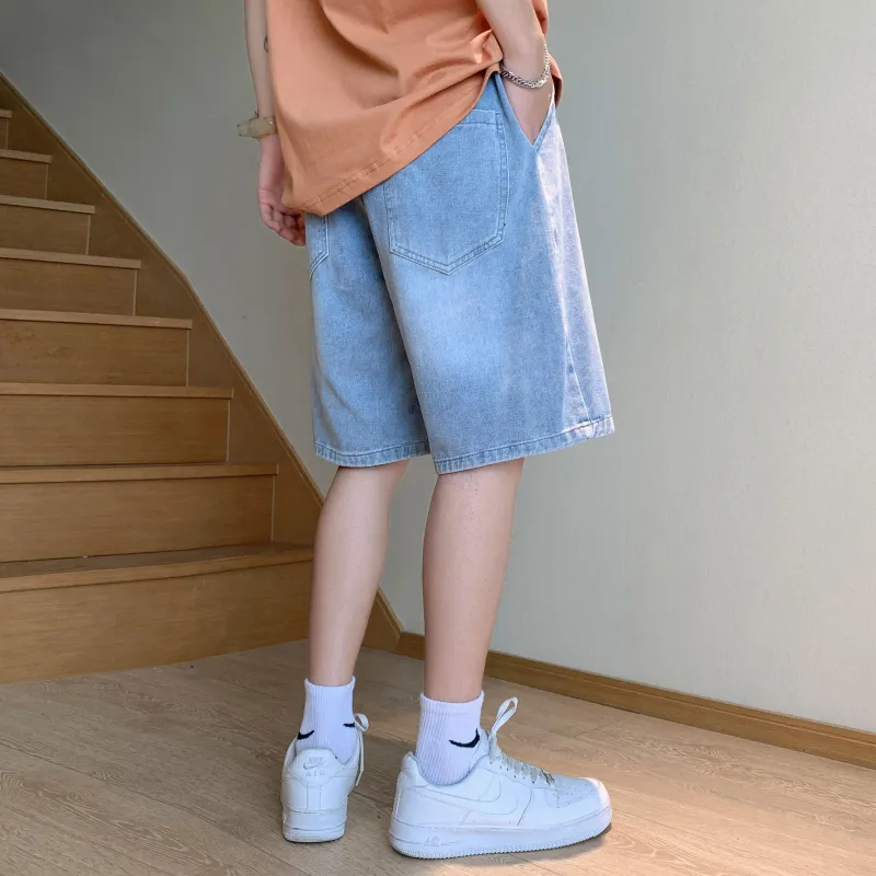 TYPERIGHTER Denim Shorts Unisex-4