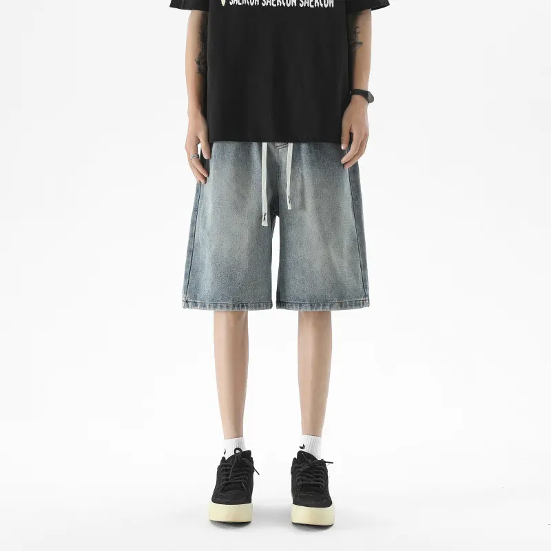 TYPERIGHTER Denim Shorts Unisex-2