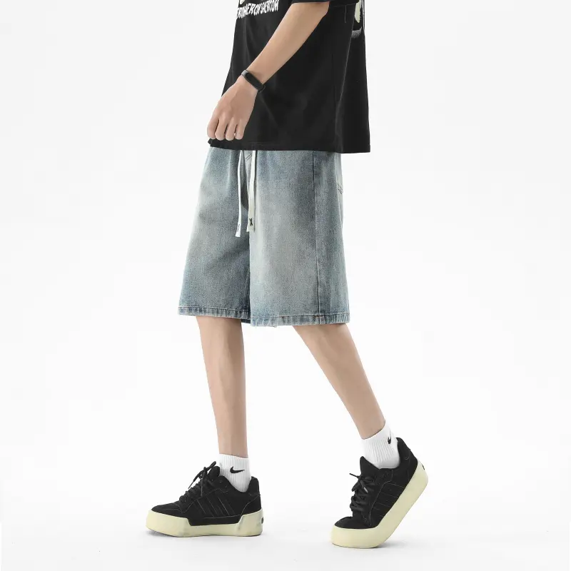 TYPERIGHTER Denim Shorts Unisex-4
