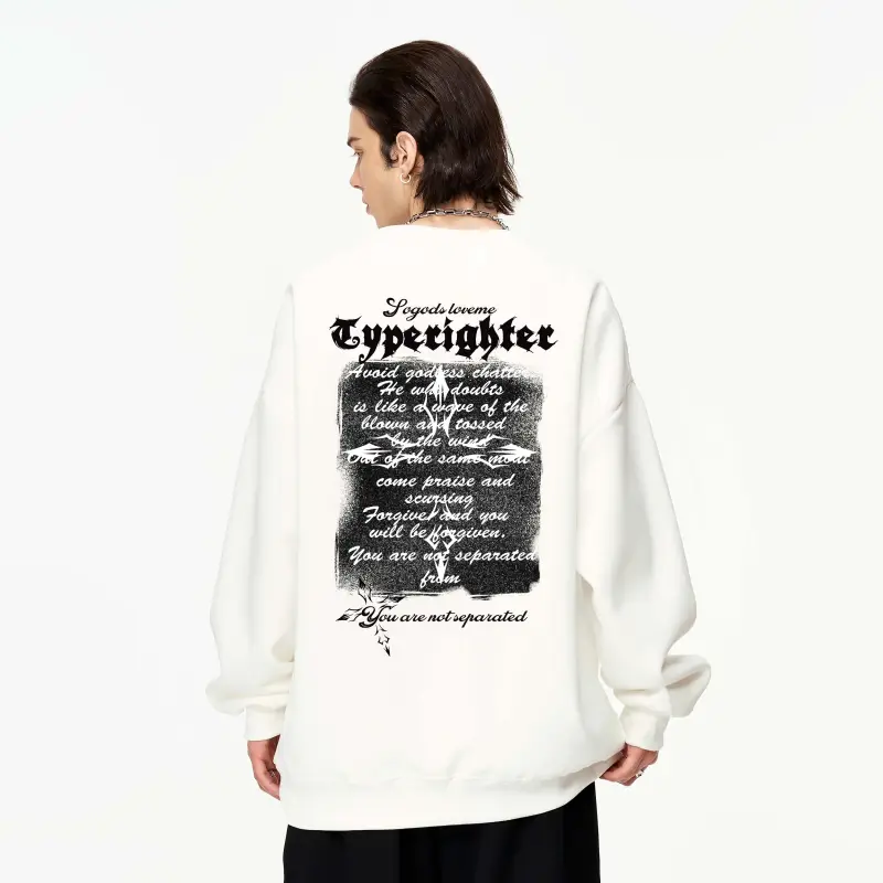 TYPERIGHTER Sweatshirt Set Unisex-21