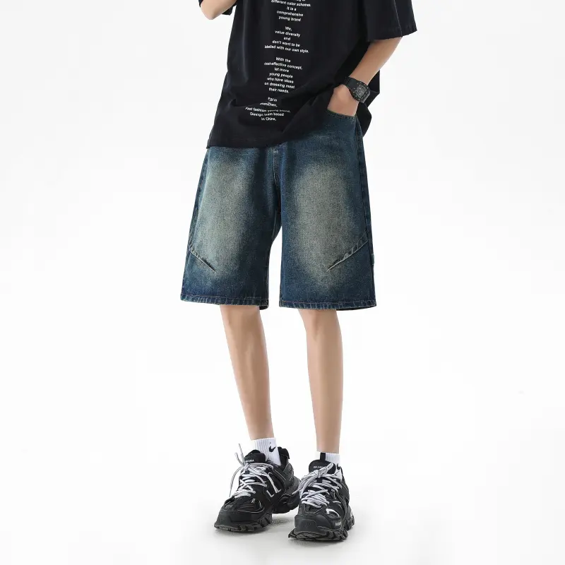 TYPERIGHTER Denim Shorts Unisex-9