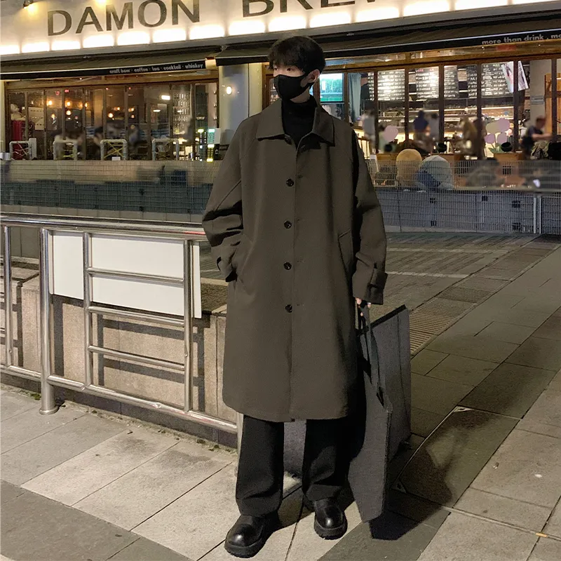 TYPERIGHTER Trench Coats Unisex-5