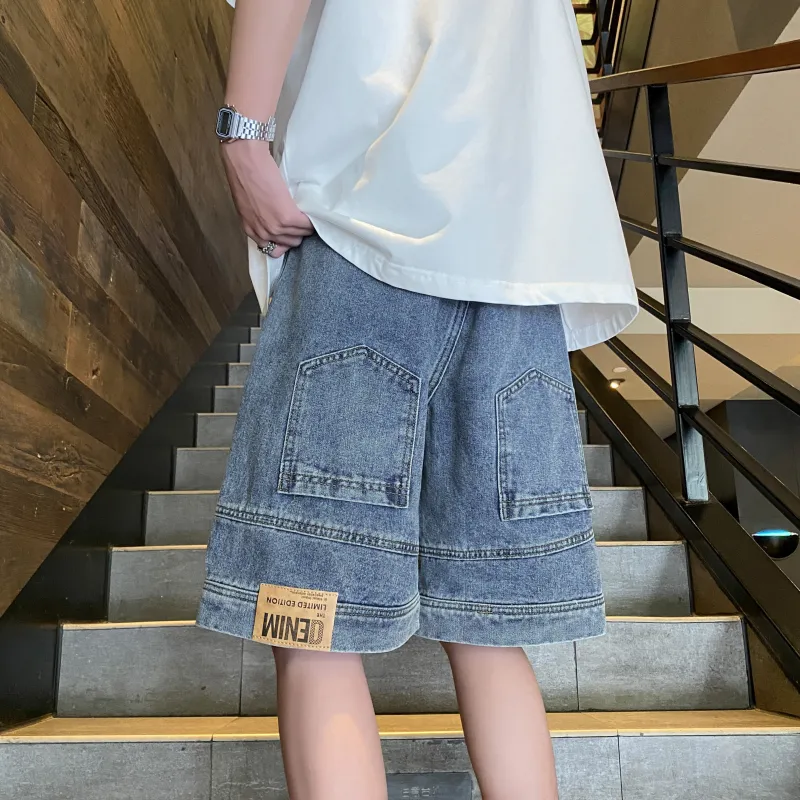 TYPERIGHTER Denim Shorts Unisex-10