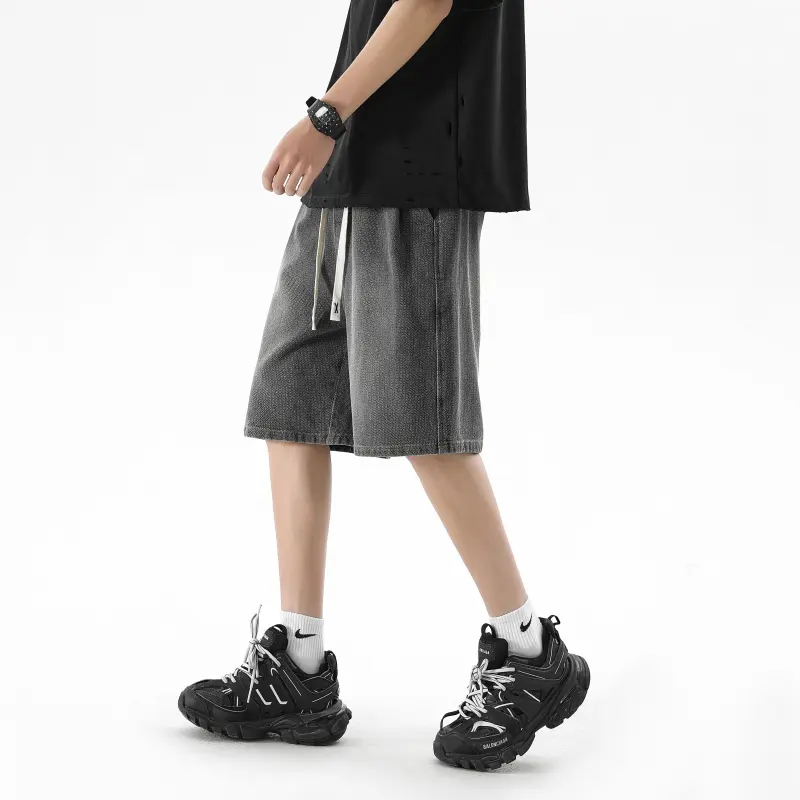 TYPERIGHTER Denim Shorts Unisex-9