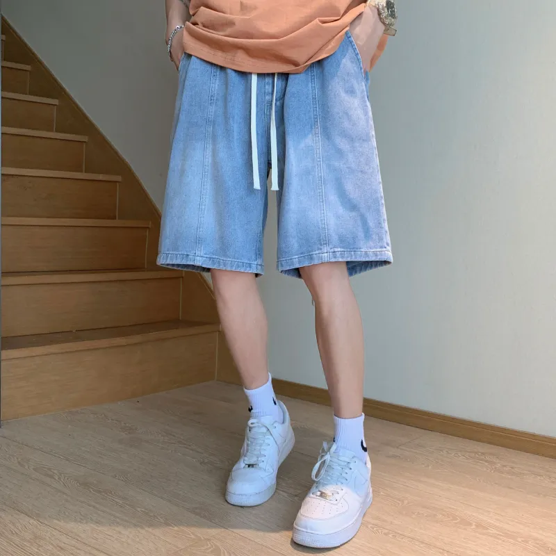 TYPERIGHTER Denim Shorts Unisex-2