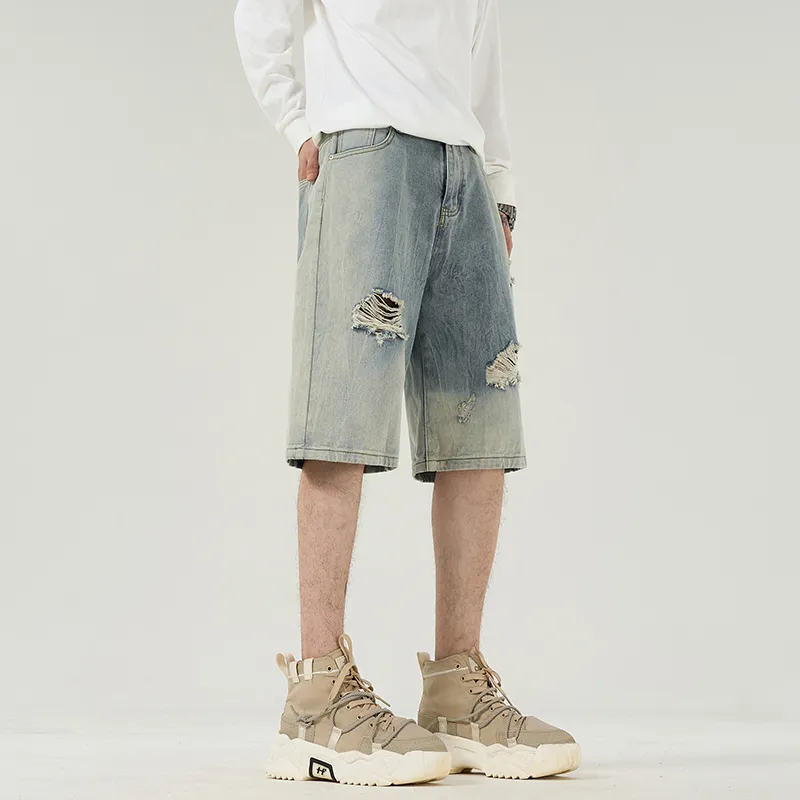 TYPERIGHTER Denim Shorts Unisex-2