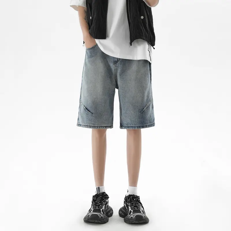TYPERIGHTER Denim Shorts Unisex-12