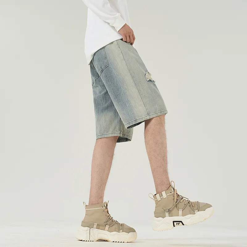 TYPERIGHTER Denim Shorts Unisex-3