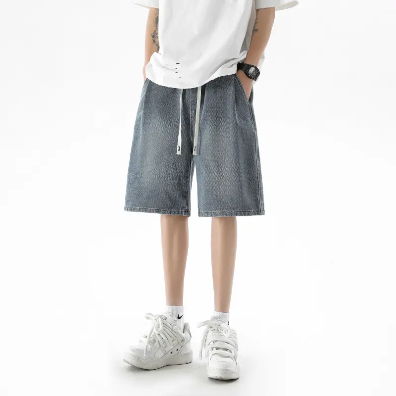 TYPERIGHTER Denim Shorts Unisex-2