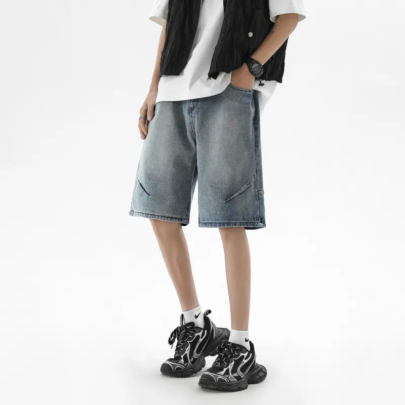 TYPERIGHTER Denim Shorts Unisex-13