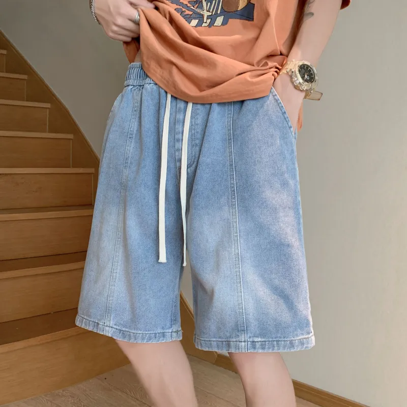TYPERIGHTER Denim Shorts Unisex-3