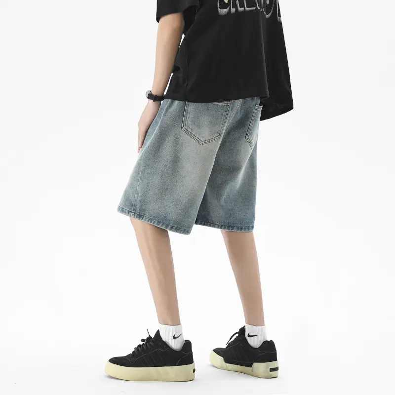 TYPERIGHTER Denim Shorts Unisex-3