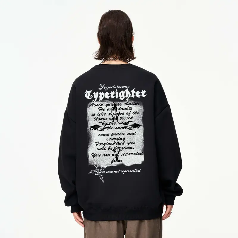 TYPERIGHTER Sweatshirt Set Unisex-3