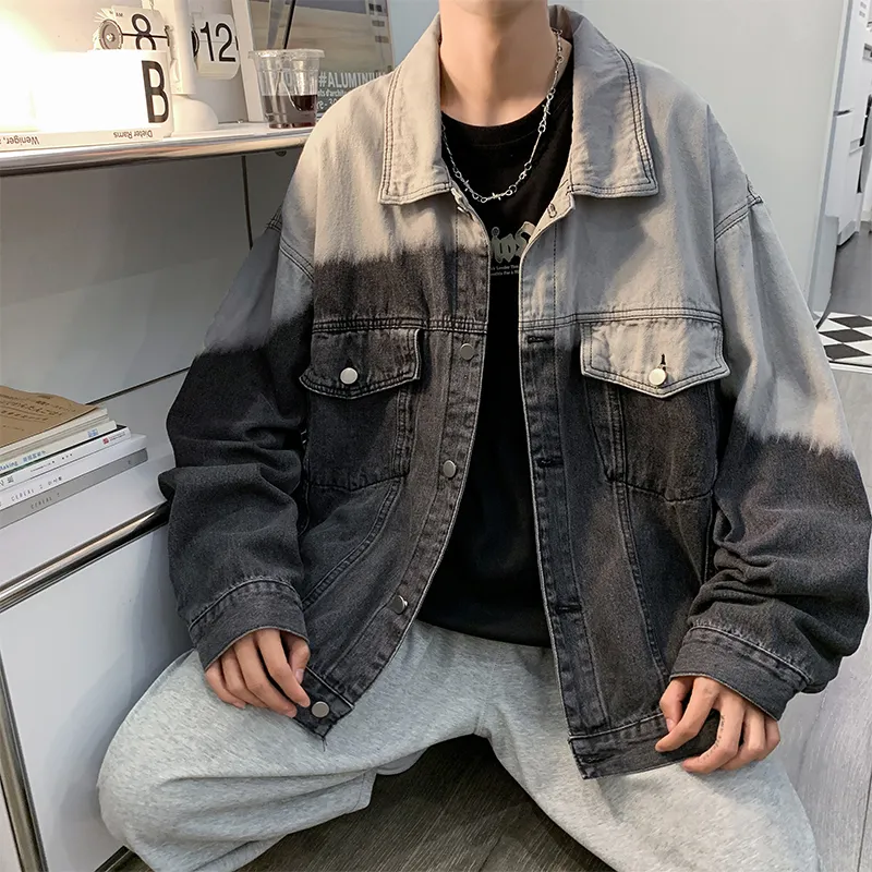 M MAICCO Denim Jacket Unisex Black-5