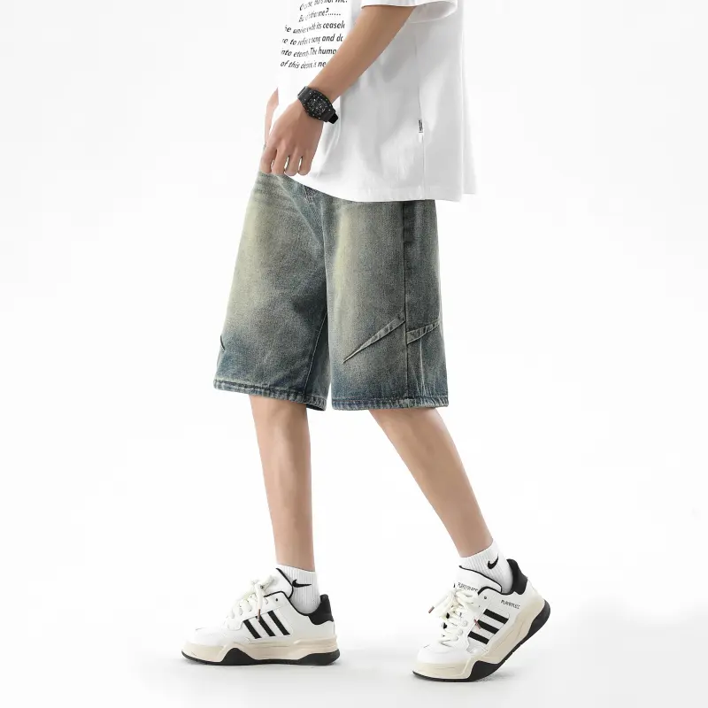 TYPERIGHTER Denim Shorts Unisex-17