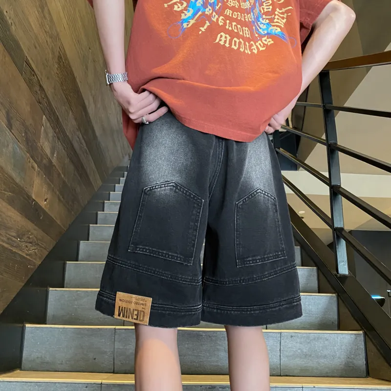 TYPERIGHTER Denim Shorts Unisex-4