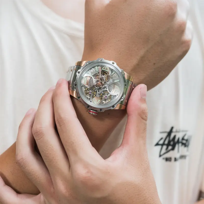 HANBORO Men Watch-5