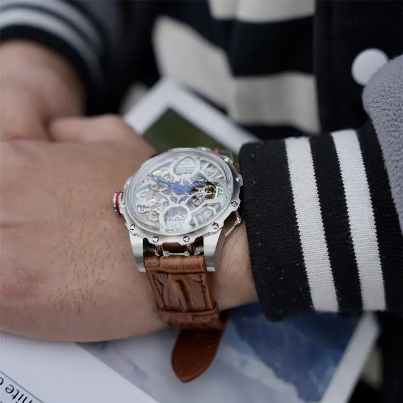 HANBORO Men Watch-4