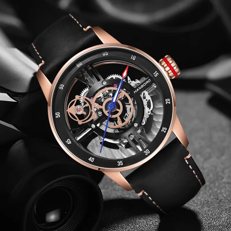 HANBORO Men Watch-2