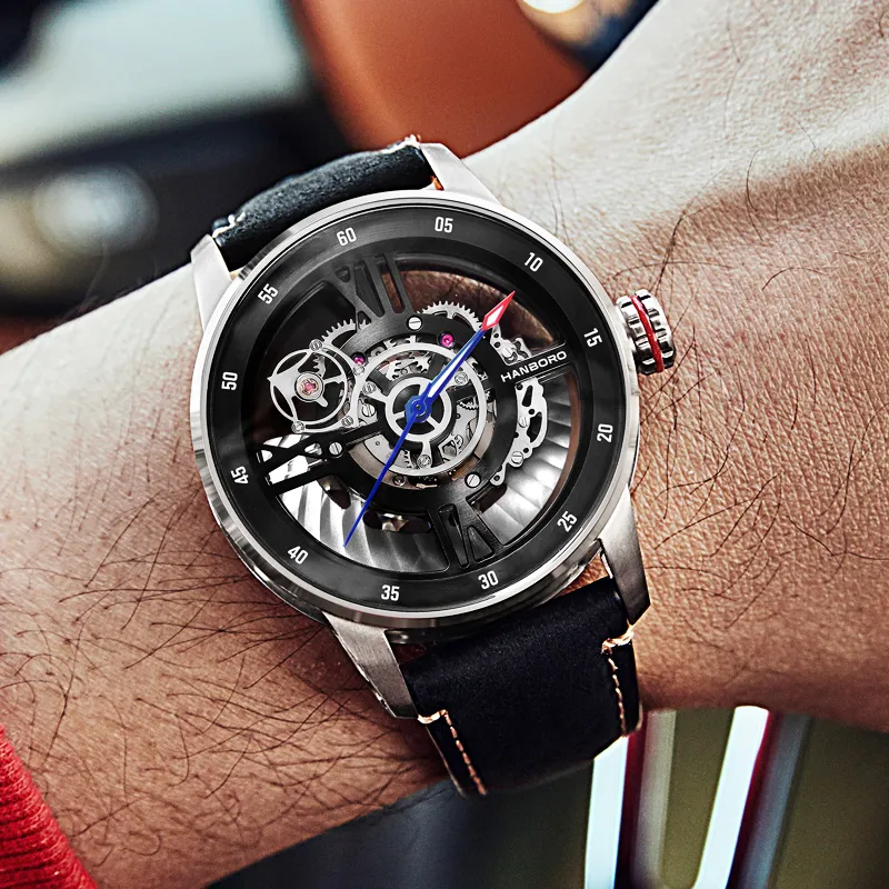 HANBORO Men Watch-3