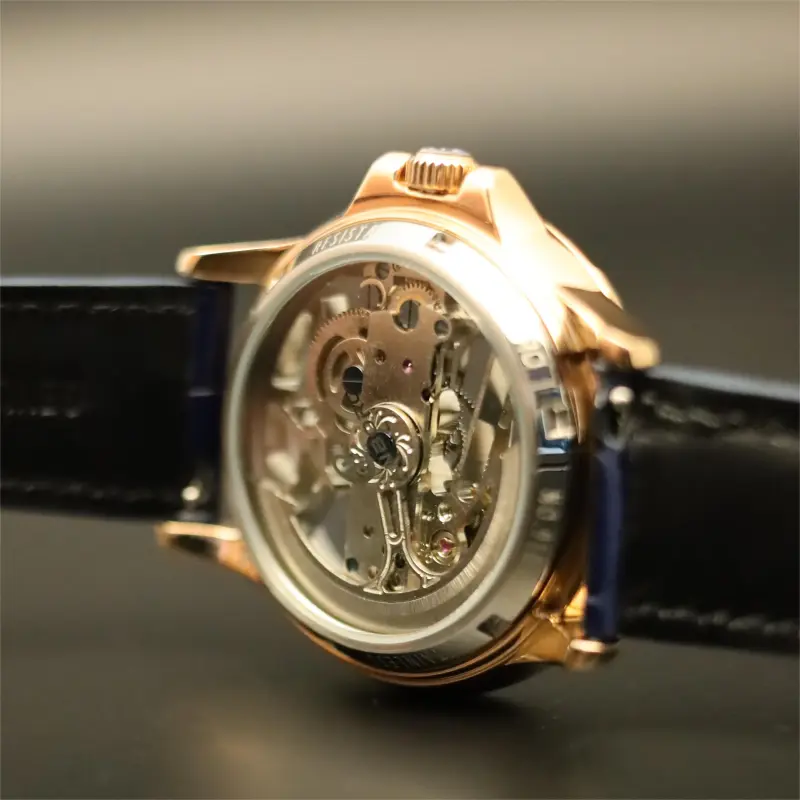 HANBORO Automatic Mechanical Movement Watch Men's Watches Cut Out Dial HBR910 ML-3