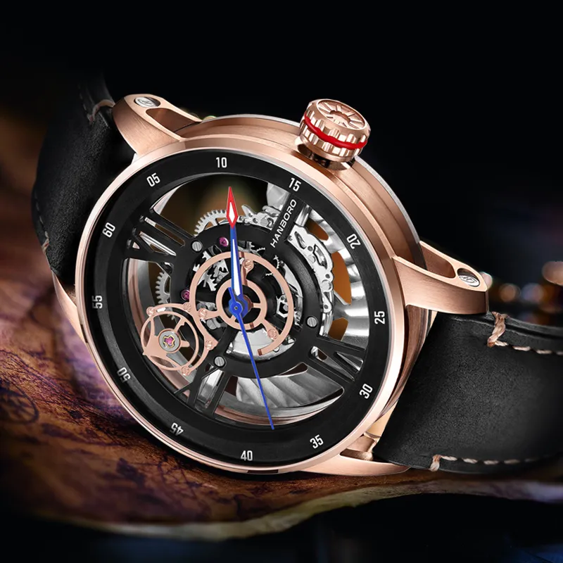 HANBORO Men Watch-6