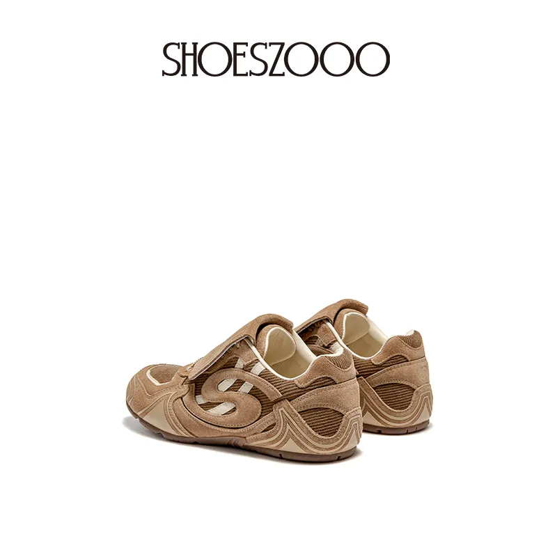 SHOESZOOO Slip-Resistant Coverage Lightweight Low-Top Casual Shoes Women's Toffee-2
