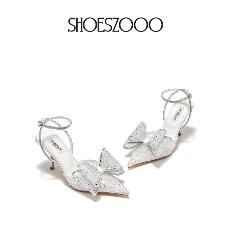 SHOESZOOO Slim Heel High Heels 8.5cm Women's Cloud Moon Gathering Stars-2